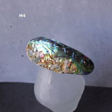 画像10: Ceema特集掲載【1点もの・選べる・Mサイズ】ニュージーランド産　パウア貝　ポニーフック（ヘアゴム用）   (10)