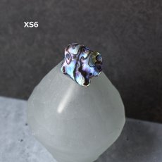 画像11: 秋の新作【1点もの・選べる・XSサイズ】ニュージーランド産　パウア貝　ポニーフック（ヘアゴム用）  (11)