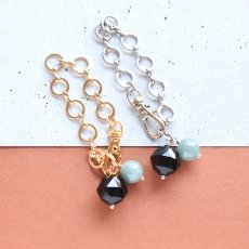 画像1: 秋の新作【選べる】AAAA　チベット産　天然モリオン(黒水晶）　と　本翡翠　お守り　スマホストラップ・バッグチャーム  (1)