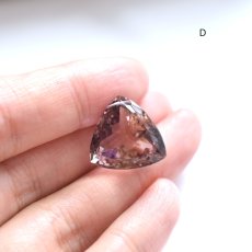 画像11: 秋の新作【選べる】大粒 宝石ルース ボリビア産非加熱 アメトリン ジェムカット サージカルステンレスネックレス50cm  (11)