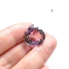 画像9: 秋の新作【選べる】大粒 宝石ルース ボリビア産非加熱 アメトリン ジェムカット サージカルステンレスネックレス50cm  (9)
