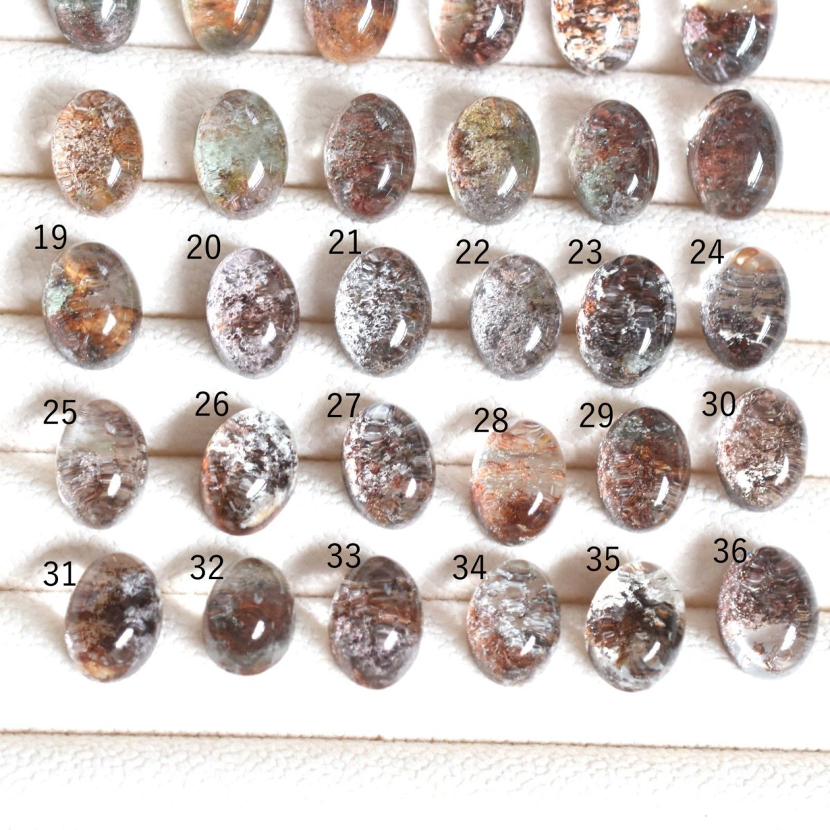 画像11: 秋の新作【選べる・12号〜】テラリウム　ガーデンクォーツ　庭園クォーツ　サージカルステンレスリング(指輪）  (11)