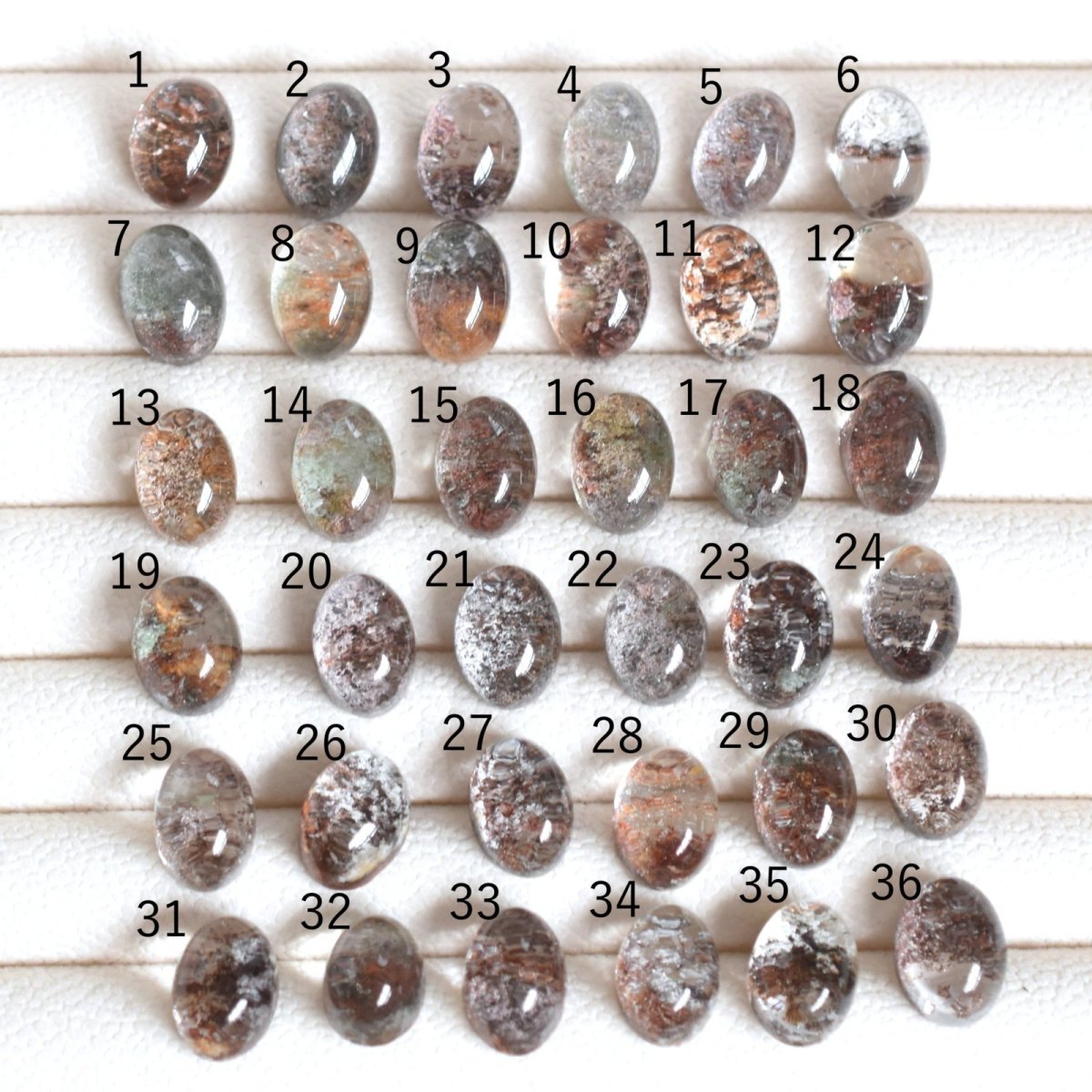 画像9: 秋の新作【選べる・12号〜】テラリウム　ガーデンクォーツ　庭園クォーツ　サージカルステンレスリング(指輪）  (9)