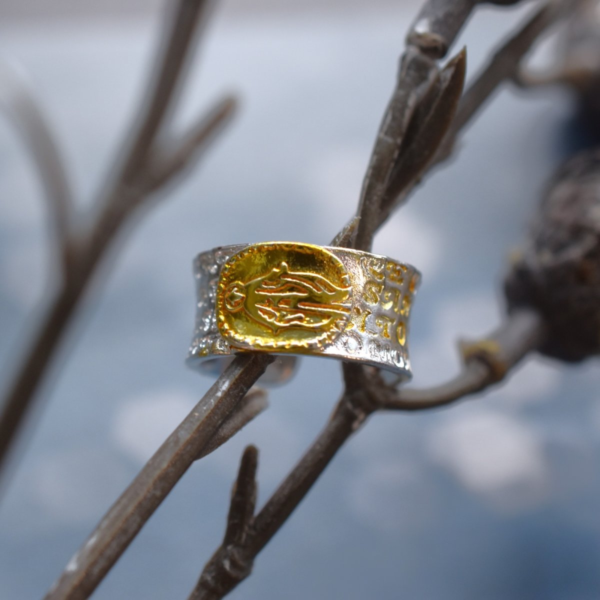 画像8: 秋の新作【数量限定・フリーサイズ】マリアメダイ　祈りのリング　SV925(指輪・シルバー）  (8)