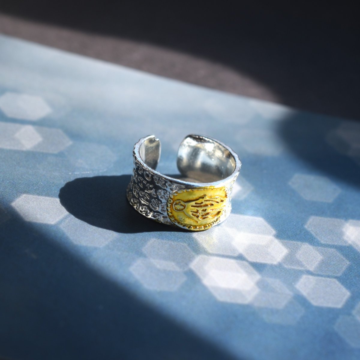 画像3: 秋の新作【数量限定・フリーサイズ】マリアメダイ　祈りのリング　SV925(指輪・シルバー）  (3)