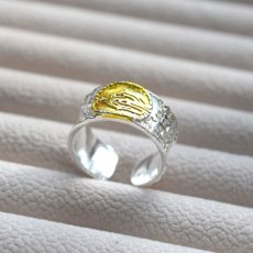 画像4: 秋の新作【数量限定・フリーサイズ】マリアメダイ　祈りのリング　SV925(指輪・シルバー）  (4)