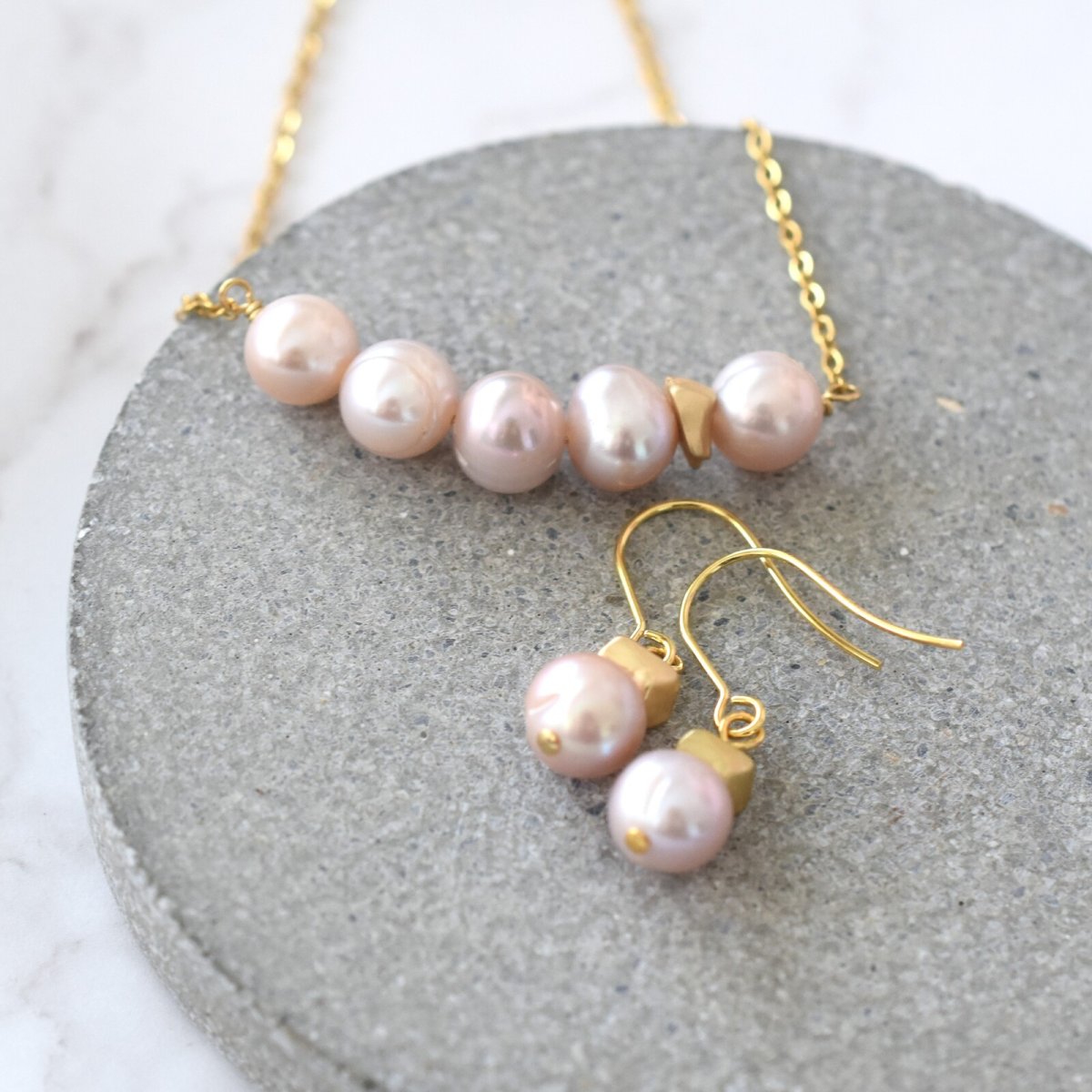 画像12: 【選べる】一粒　カラー　淡水パール　メタルビーズ　サージカルステンレスピアス  (12)