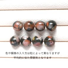 画像2: 冬の新作【数量限定】希少石　ナンホーン瑪瑙　オーナメント風　メタルボール　サージカルステンレスネックレス40cm  (2)