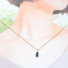 画像11: 冬の新作【数量限定】超希少　ブルー　スギライト　双子粒　ライン　サージカルステンレスネックレス   (11)