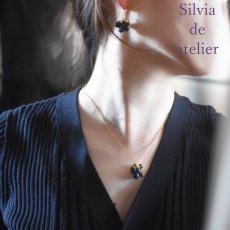 画像10: 冬の新作【数量限定】超希少　ブルー　スギライト　つぶつぶ　ボリューム　サージカルステンレスピアス  (10)