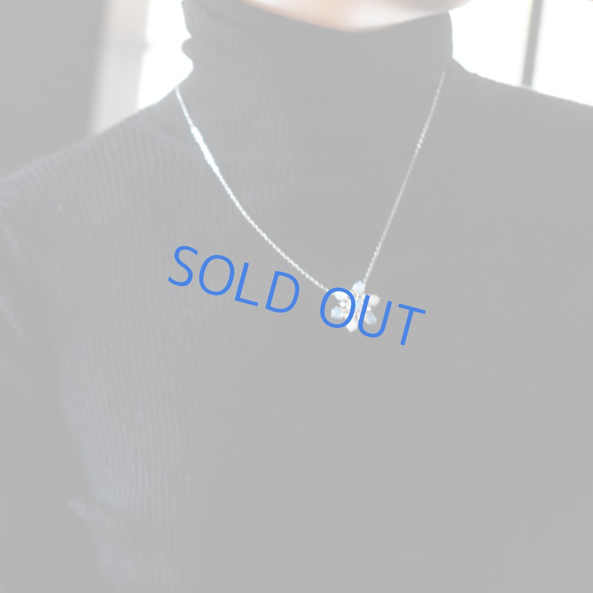 画像7: 冬の新作【1点物】大粒　雪の結晶　エチオピアンオパール　ペンダント　シルバー　サージカルステンレスネックレス (7)