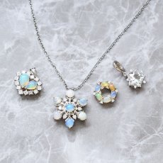 画像10: 冬の新作【限定２】宝石質　クリスタル　スター　ジェムカット　ペンダント　シルバー　サージカルステンレスネックレス (10)