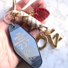 画像2: 冬の新作【数量限定】LOVE＆ハート　レッドアベンチュリン　カラビナ　ハンドストラップ・バッグチャーム  (2)