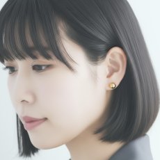 画像8: 冬の新作【選べる・金属アレルギー対応・つけっぱなし】メタルボール　8mm珠　サージカルステンレスピアス  (8)