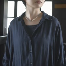 画像9: 夏の新作【汗をかく季節に♪】淡水パール　アマゾナイト　ショートネックレス　約41+5cm　サージカルステンレス金具  (9)