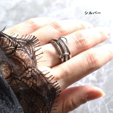 画像8: 新春の新作【金属アレルギー対応・13号】エタニティーリング　多連　サージカルステンレスリング(指輪）  (8)
