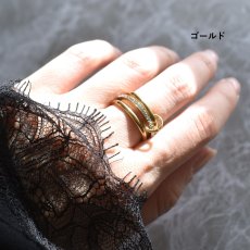 画像10: 新春の新作【金属アレルギー対応・13号】エタニティーリング　多連　サージカルステンレスリング(指輪）  (10)