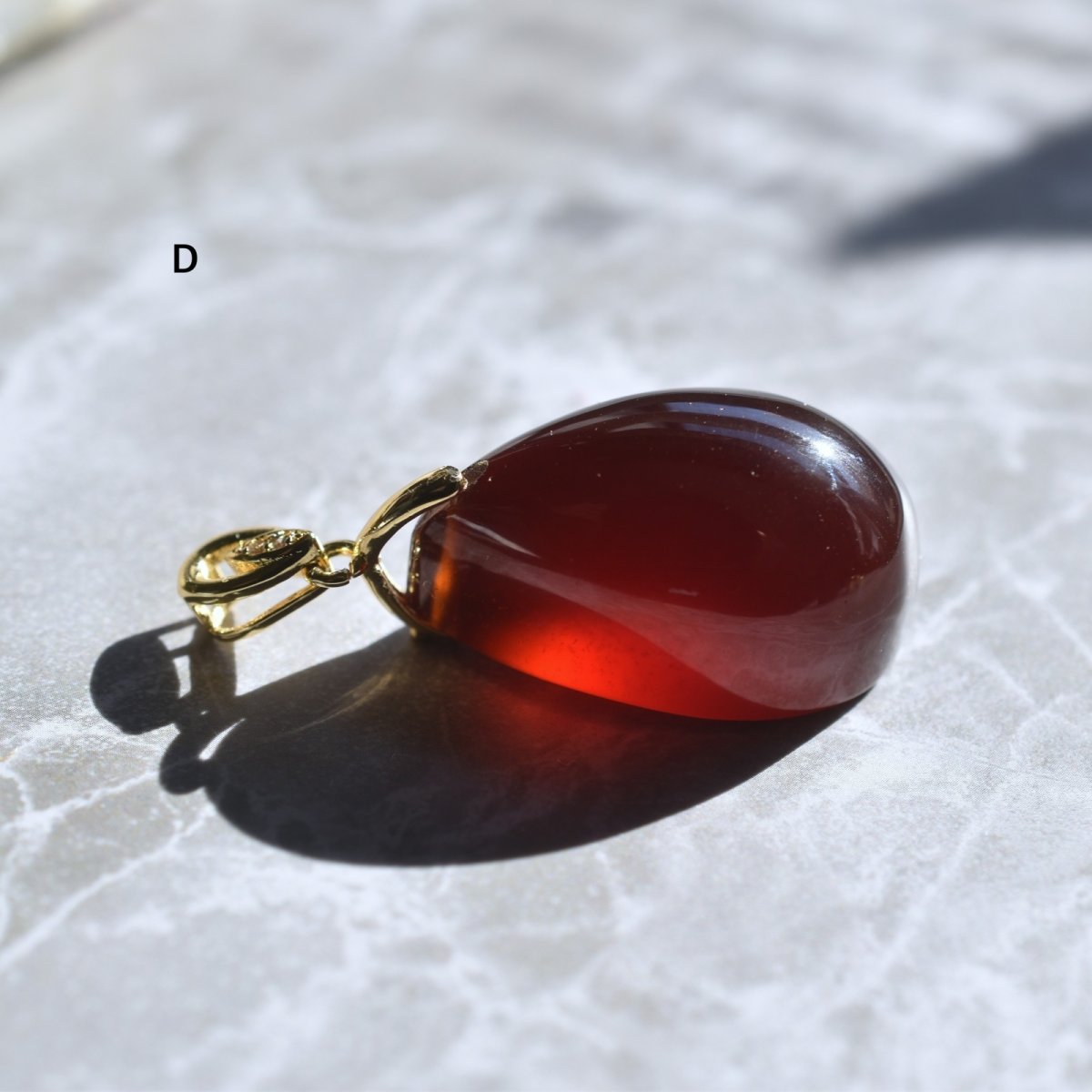 画像16: 新春の新作【選べる】超大粒　ヘソナイトガーネット　しずく型　サージカルステンレスネックレス50cm  (16)