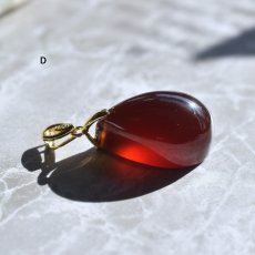 画像16: 新春の新作【選べる】超大粒　ヘソナイトガーネット　しずく型　サージカルステンレスネックレス50cm  (16)