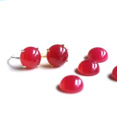 画像3: 春の新作【金属アレルギー対応】大粒　ストロベリーピンク　ピンクカルセドニー　SV・サージカルステンレス(指輪）  (3)