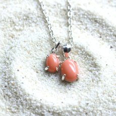 画像13: シルバー追加【少量のみ・サイズ選択】希少！高知沖産　天然　ピンクコーラル　珊瑚　ミニ　サージカルステンレスネックレス40cm  (13)