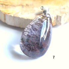 画像15:  春の新作【選べる】大粒！　桜の森　テラリウム　ガーデンクォーツ　ペンダント　サージカルステンレスネックレス60cm　  (15)