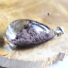 画像12:  春の新作【選べる】大粒！　桜の森　テラリウム　ガーデンクォーツ　ペンダント　サージカルステンレスネックレス60cm　  (12)