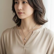 画像15:  春の新作【選べる】高透明度　大粒　ヒマラヤクリスタル　結晶　ペンデュラム　サージカルステンレスネックレス  (15)