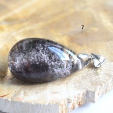 画像16:  春の新作【選べる】大粒！　桜の森　テラリウム　ガーデンクォーツ　ペンダント　サージカルステンレスネックレス60cm　  (16)