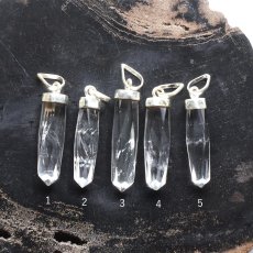 画像9:  春の新作【選べる】高透明度　大粒　ヒマラヤクリスタル　結晶　ペンデュラム　サージカルステンレスネックレス  (9)