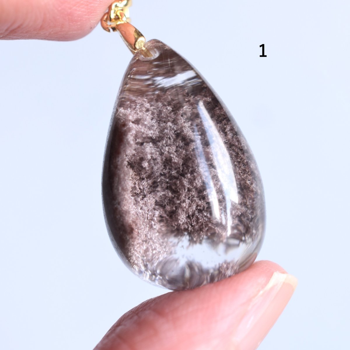 画像17:  春の新作【選べる】大粒！　桜の森　テラリウム　ガーデンクォーツ　ペンダント　サージカルステンレスネックレス60cm　  (17)