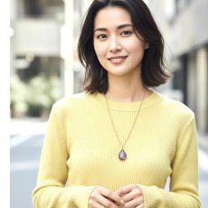 画像19:  春の新作【選べる】大粒！　桜の森　テラリウム　ガーデンクォーツ　ペンダント　サージカルステンレスネックレス60cm　  (19)