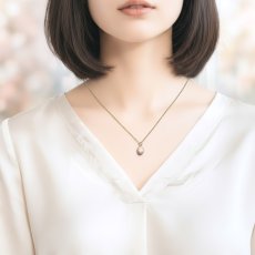 画像11:  春の新作【選べる】夕映えの海　トムソナイト（ピンクラリマー）　カボション　サージカルステンレスネックレス (11)