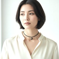 画像9: 夏の新作【1秒装着！】スモーキークォーツ　バッキーボール　マグネットコード　ネックレス (9)