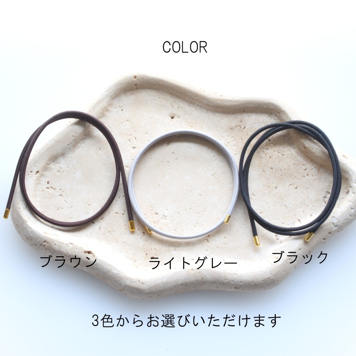 画像2: 夏の新作【1秒装着！】氷のような　高透明度　クリスタル　タンブル　マグネットコード　ネックレス (2)