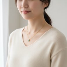 画像9: 夏の新作【限定数】パライバアパタイトカラークォーツ　エメラルドカット　サージカルステンレスネックレス (9)