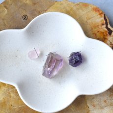 画像6: 19thANNIV.【残り10】ボリビア産　非加熱アメトリン　ラフタンブルロック　チャームセット　サージカルステンレスネックレス (6)