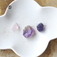 画像9: 19thANNIV.【残り10】ボリビア産　非加熱アメトリン　ラフタンブルロック　チャームセット　サージカルステンレスネックレス (9)