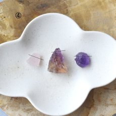 画像8: 19thANNIV.【残り10】ボリビア産　非加熱アメトリン　ラフタンブルロック　チャームセット　サージカルステンレスネックレス (8)