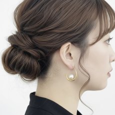 画像2: 19th福袋【G7・ピアス用】サージカルステンレス　パール付きピアス　＆　チャームセット　＆指輪　 (2)