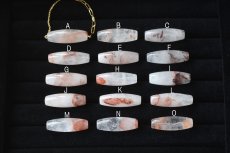画像11: 秋の新作【選べる】カード付　ヒマラヤ産　レッドマニカラン　水晶　サージカルステンレス　お守り　ブレスレット (11)