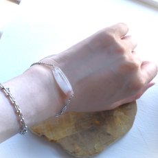 画像14: 秋の新作【選べる】カード付　ヒマラヤ産　レッドマニカラン　水晶　サージカルステンレス　お守り　ブレスレット (14)
