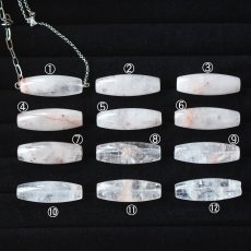 画像8: 秋の新作【選べる】カード付　ヒマラヤ産　レッドマニカラン　水晶　サージカルステンレス　お守り　ブレスレット (8)