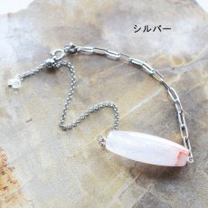 画像5: 秋の新作【選べる】カード付　ヒマラヤ産　レッドマニカラン　水晶　サージカルステンレス　お守り　ブレスレット (5)