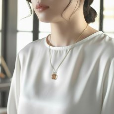 画像16: 秋の新作【限定数のみ】大粒　紅葉　カラーチェンジ　ダイアスポア　サージカルステンレスネックレス（ズルタナイト） (16)