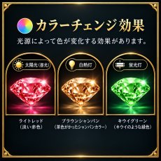 画像18: 秋の新作【限定数のみ】大粒　紅葉　カラーチェンジ　ダイアスポア　サージカルステンレスネックレス（ズルタナイト） (18)
