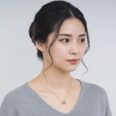 画像8: 秋の新作【限定数のみ】タイチン　ゴールドルチル　インクォーツ　レクタングル　サージカルステンレスネックレス (8)