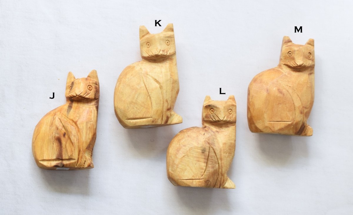 画像8: 冬の新作・贈り物にも♪【選べる】香木　猫　パロサント　置物　人形　クリスマス　インテリア (8)