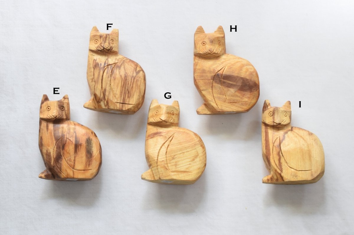 画像5: 冬の新作・贈り物にも♪【選べる】香木　猫　パロサント　置物　人形　クリスマス　インテリア (5)