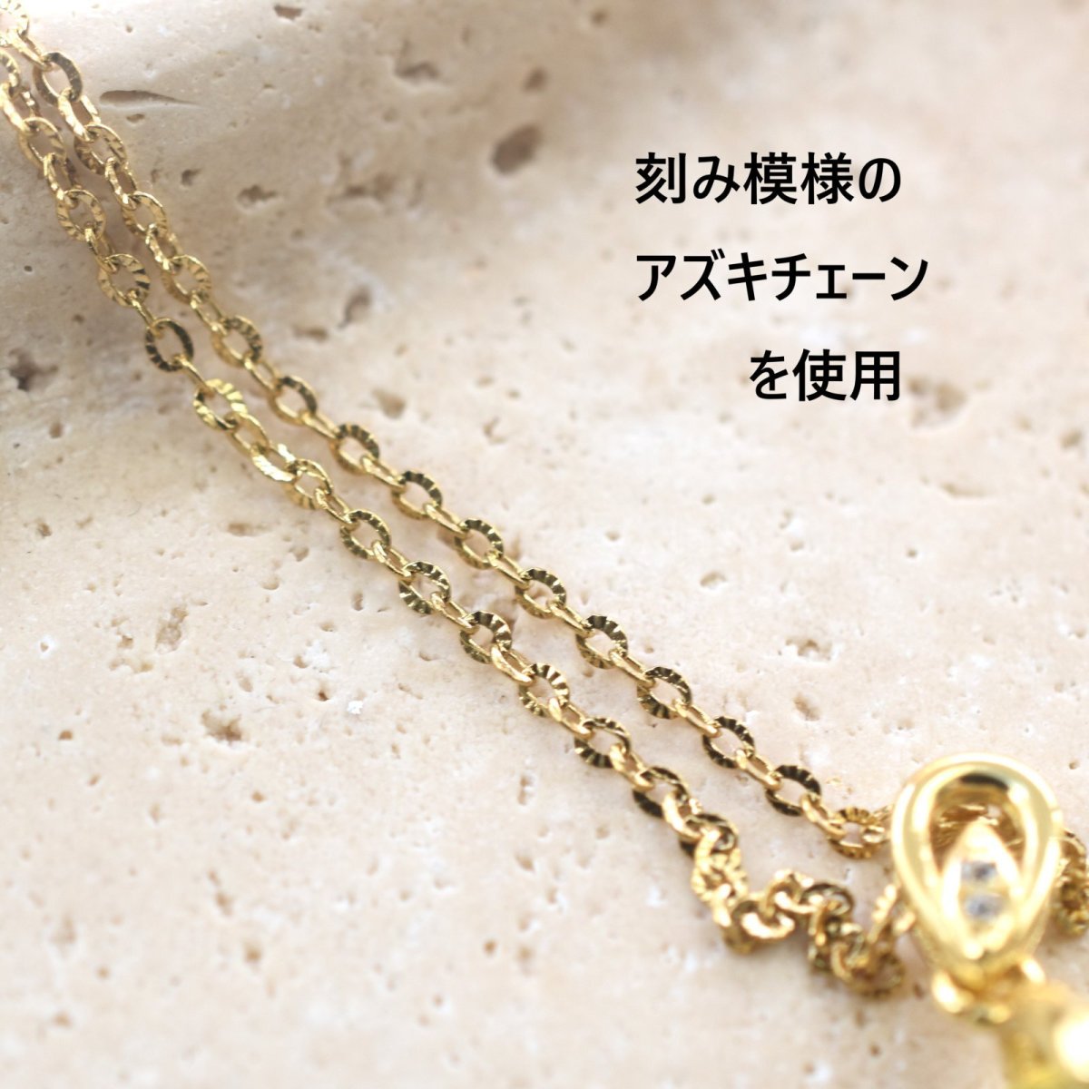 画像4: 秋の新作【各１点もの】超大粒　つるりん　レモンクォーツ 　サージカルステンレスネックレス60cm (4)